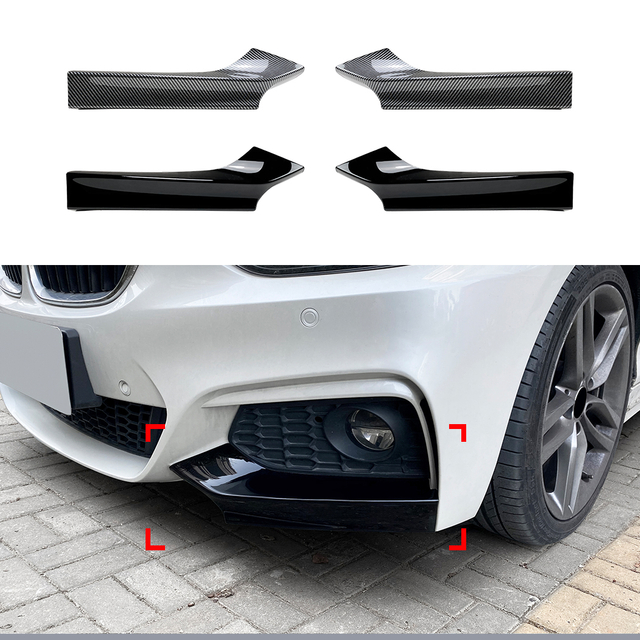 ملصق فاصل الجانب الأمامي AMP-Z لـ BMW 2 Series F22 M Sport 2014-2019
