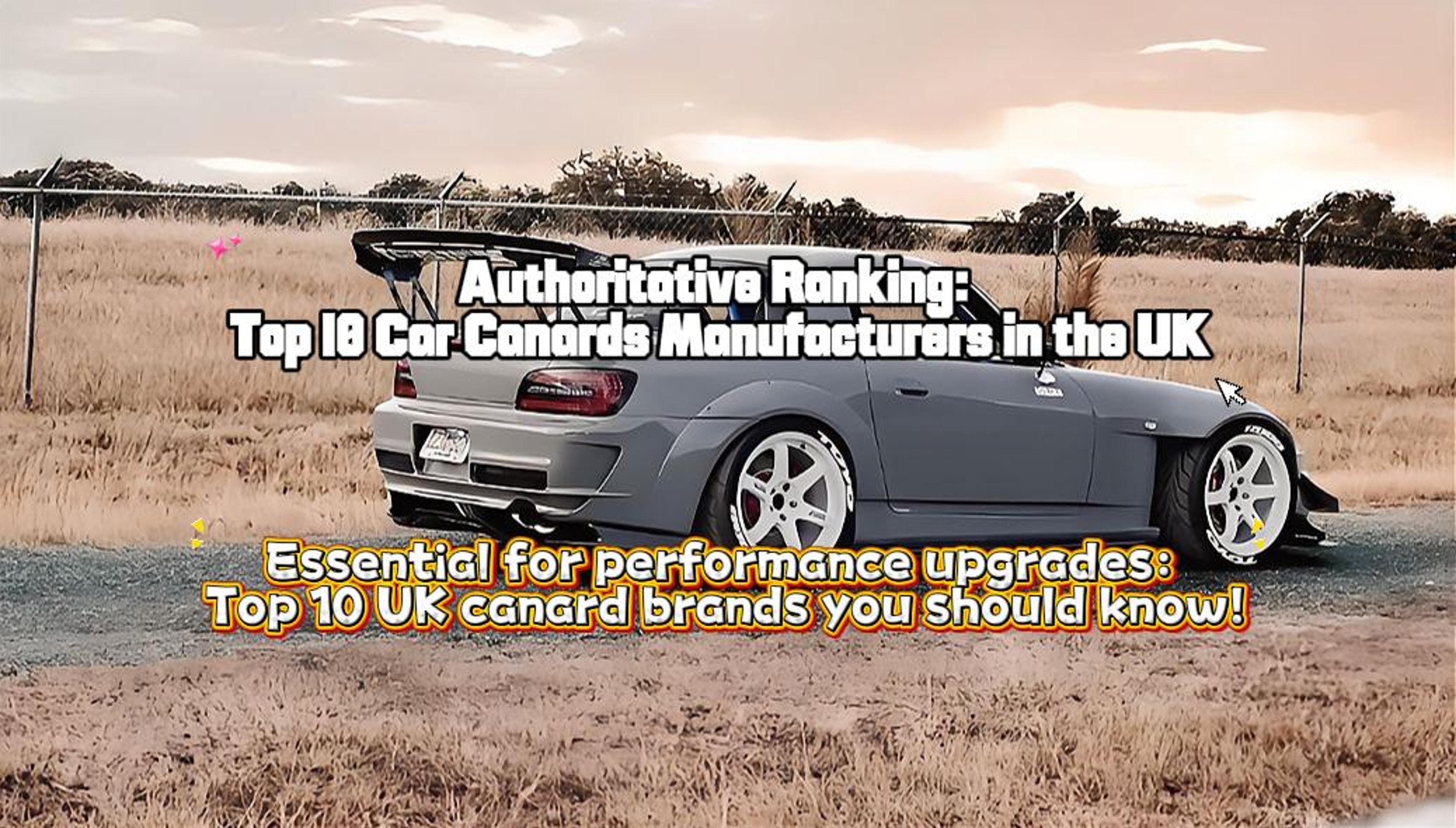 Os 10 melhores fabricantes de canards automotivos no Reino Unido que voc&ecirc; deve conhecer.jpg