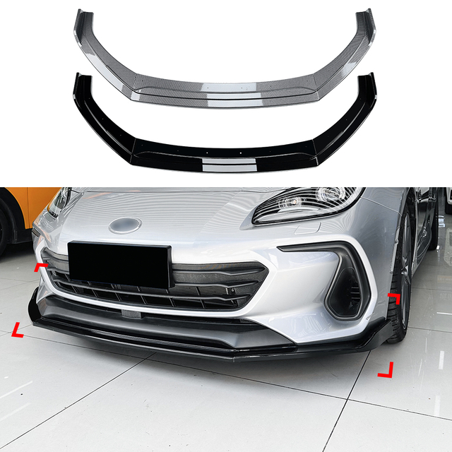 amp-z الأمامي الشفة الشفاه spiltter ل Subaru BRZ ZD8 2021+