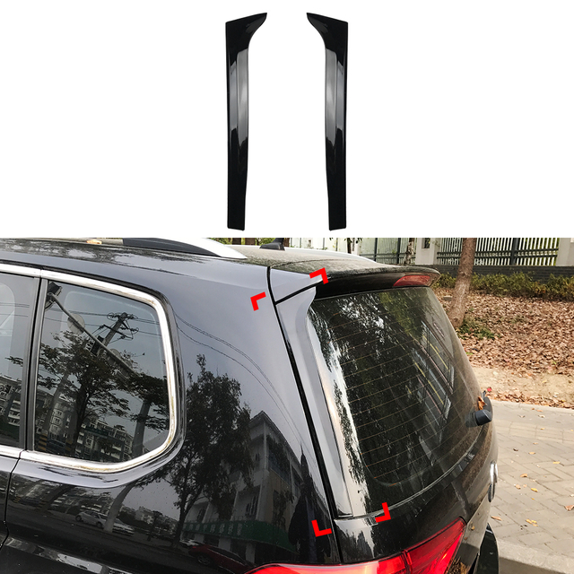 Spoiler lateral da asa traseira do teto AMP-Z para VW Volkswagen Touran 2016+