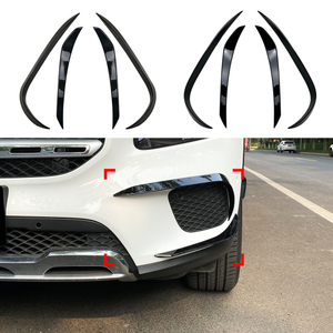 Canards de aler&oacute;n con aletas de parachoques delantero AMP-Z para Mercedes Benz GLB Class X247 2019-2023