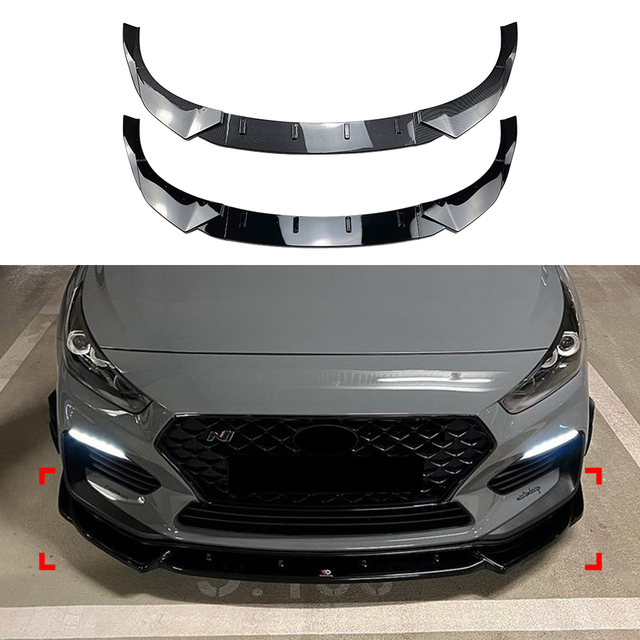 Hyundai I30N MK3 MK3 0,5 2017-2020+ i&ccedil;in AMP-Z &Ouml;n Tampon Dudak Spiltteri