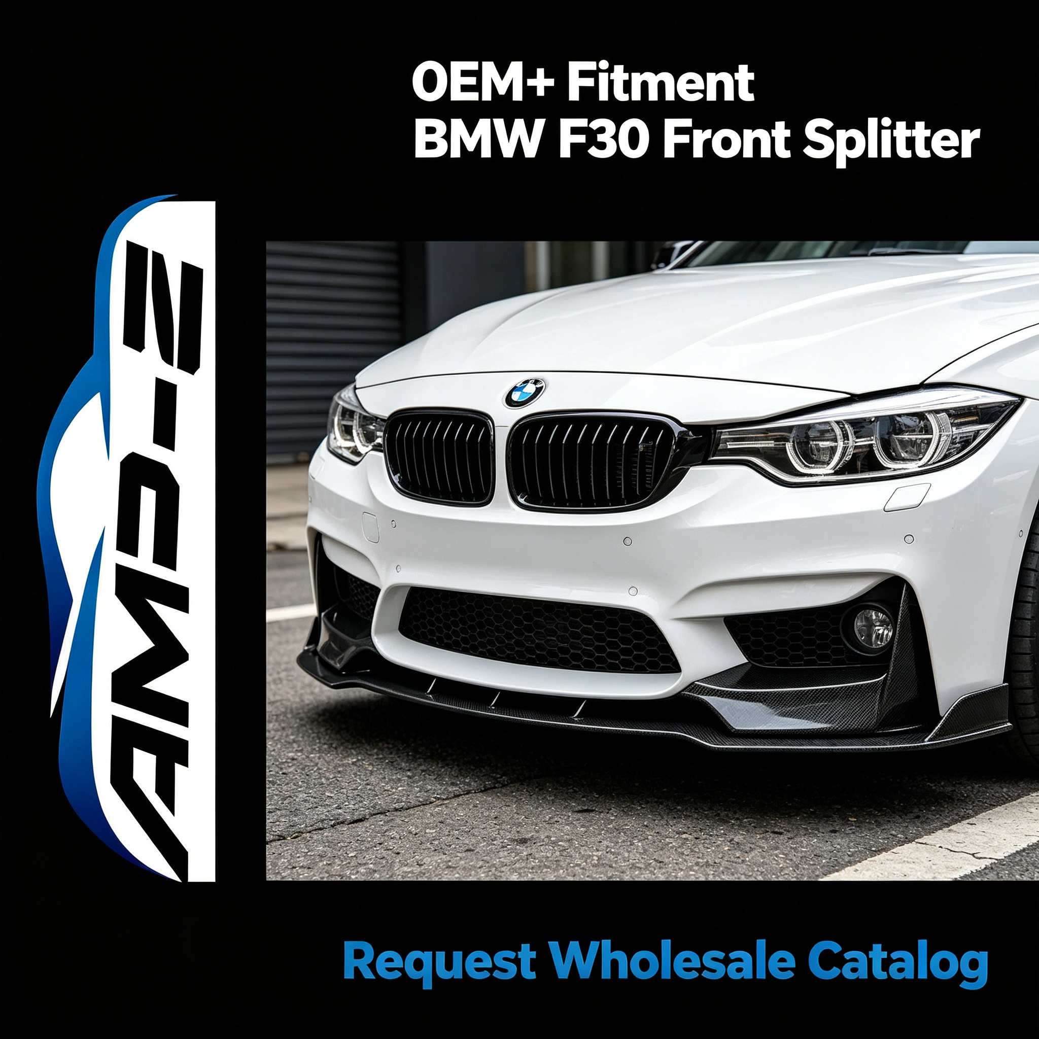 Montaggio OEM+ BMW F3 0 Splitter anteriore – Richiedi il catalogo all'ingrosso.jpg